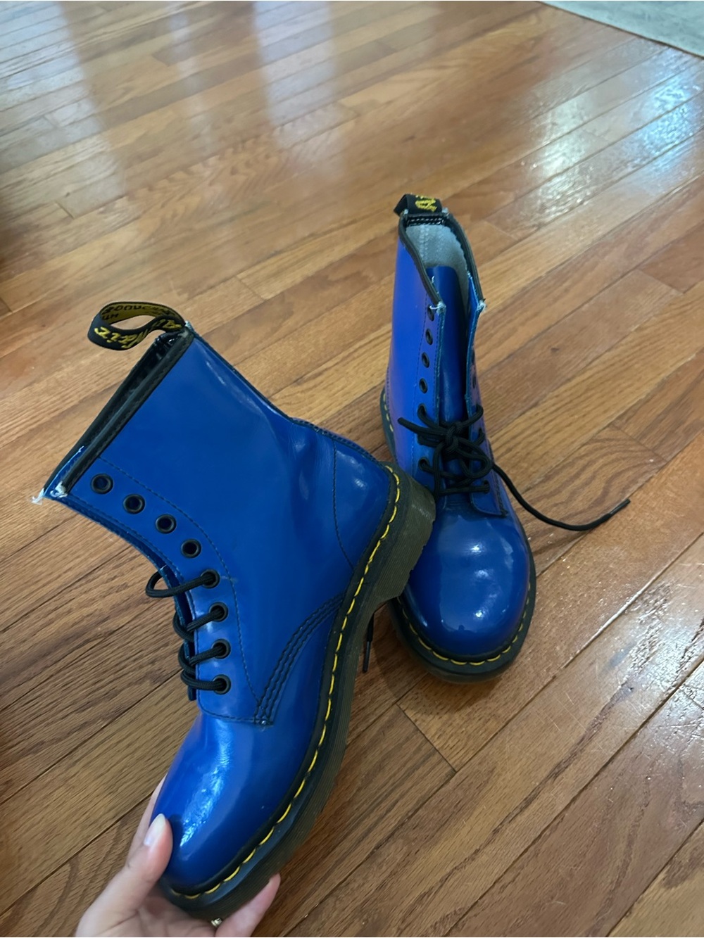 Blue Doc Martens women’s size 8 - Picture 3 of 6